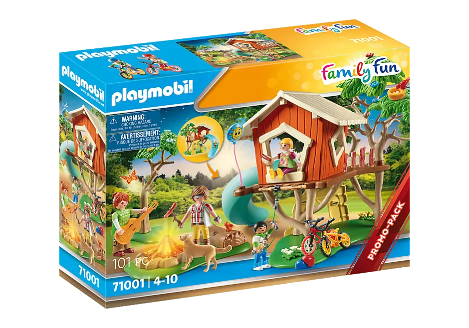 Playmobil City Life Adventure Treehouse Slide 71001