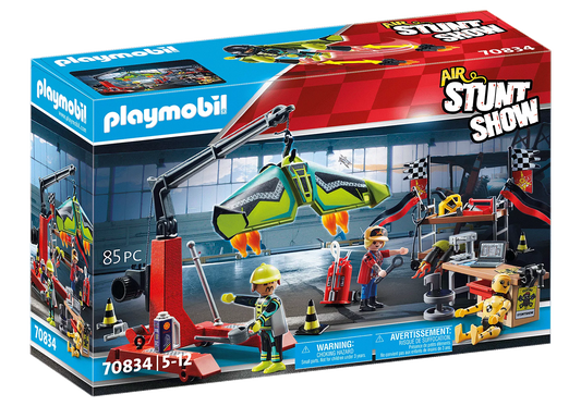 Playmobil Air Stunt Show Service Station 70834