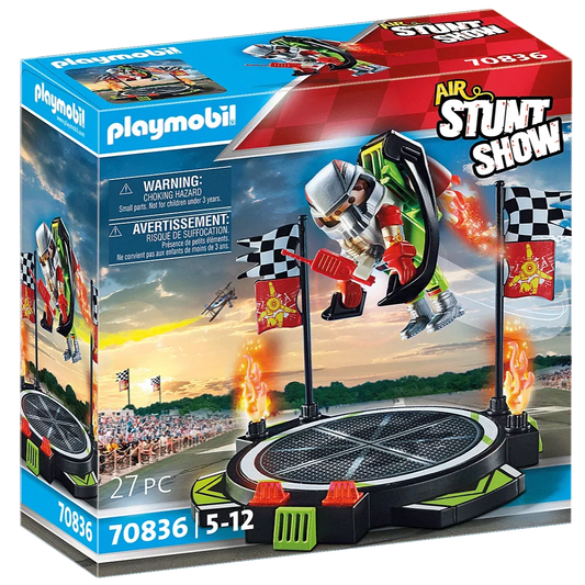 Playmobil Air Stunt Show Stuntman with Jetpack 70836