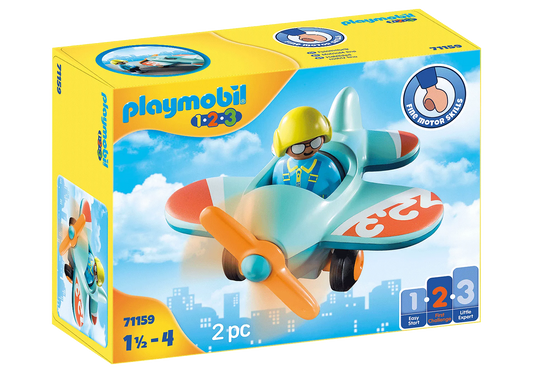 Playmobil 1.2.3 Airplane 71159