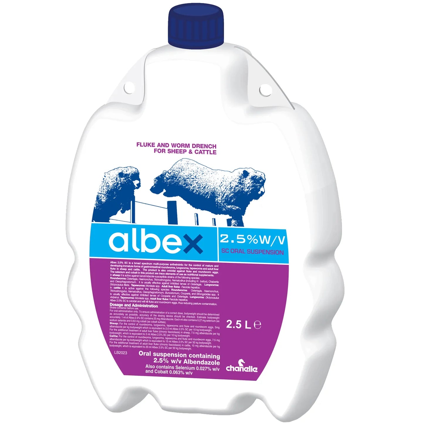 Albex 2.5% w/v SC Oral Suspension