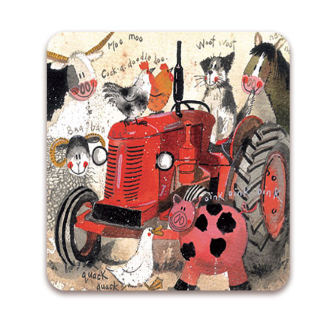 Alex Clark Big Red Coaster