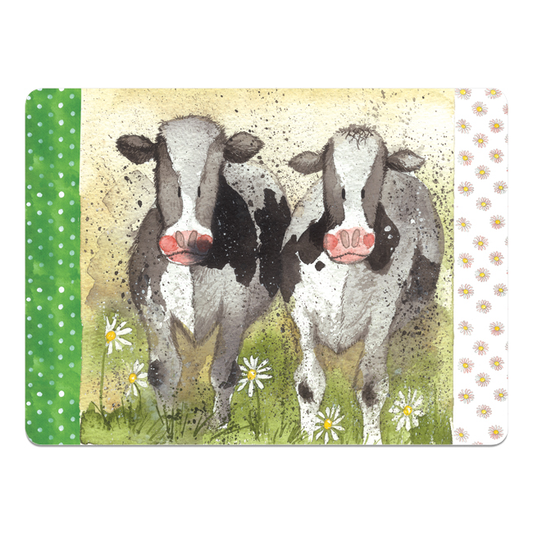 Alex Clark Curious Cows Placemat