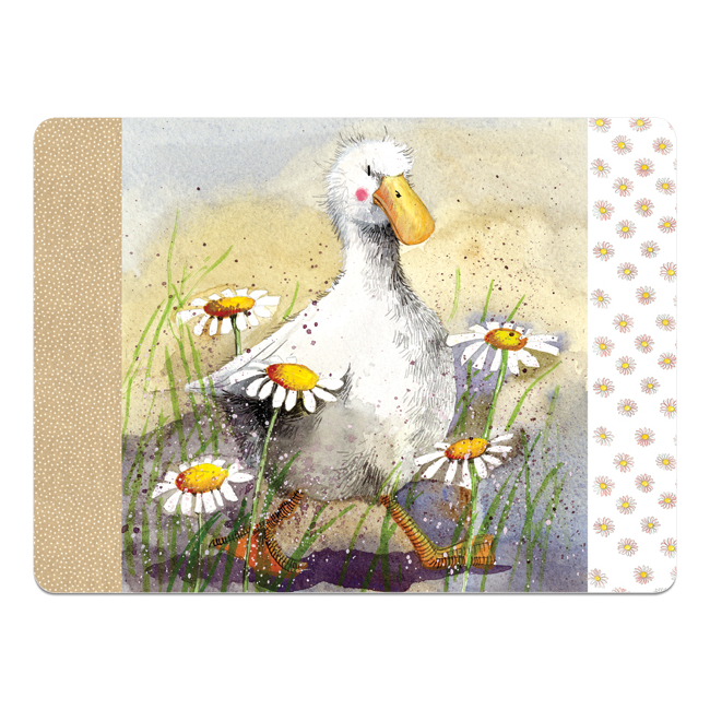 Alex Clark Duck in the Daisies Placemat