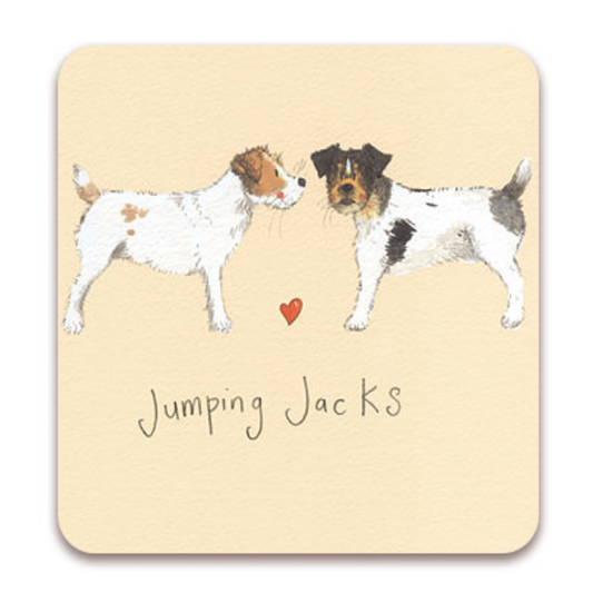 Alex Clark Jumping Jacks Coaster