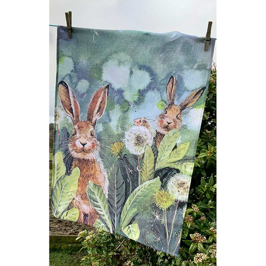 Alex Clark Little Rabbits Tea Towel