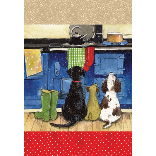 Alex Clark Hot Dogs Tea Towel