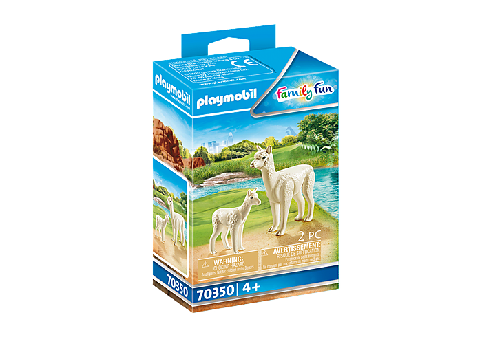 Playmobil Family Fun Alpaca with Baby