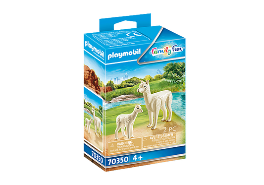 Playmobil Family Fun Alpaca with Baby
