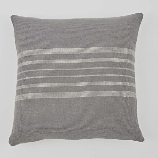 Weaver Green Antibes Grey & Linen Cushion 45 x 45cm