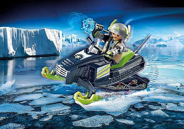 Playmobil Top Agents V Arctic Rebels Ice Scooter