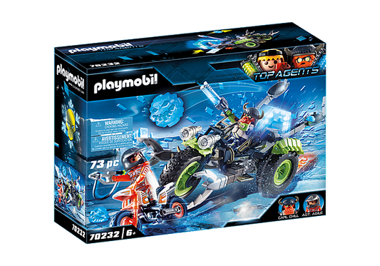 Playmobil Top Agents V Arctic Rebels Ice Trike