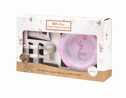 Belle & Boo Dandelion 6 Piece Melamine Set