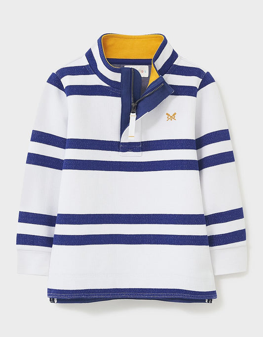 Crew Clothing Boys Stripe Padstow Sweatshirt