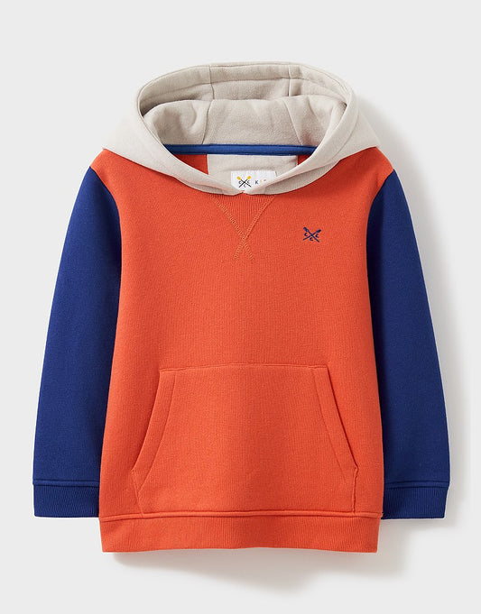 Crew Clothing Boys Colour Block Hoodie