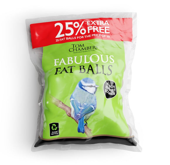 Tom Chambers Fabulous Fat Balls Re-Fill 25 Pack