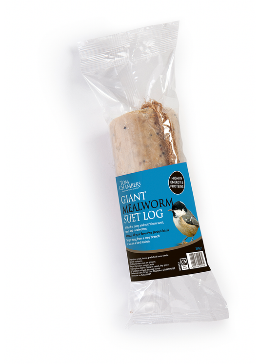 Tom Chambers Giant Mealworm Suet Log