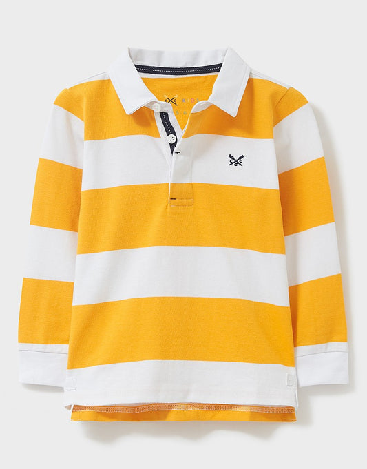 Crew Clothing Yarn Dyed Stripe Rugby Shirt