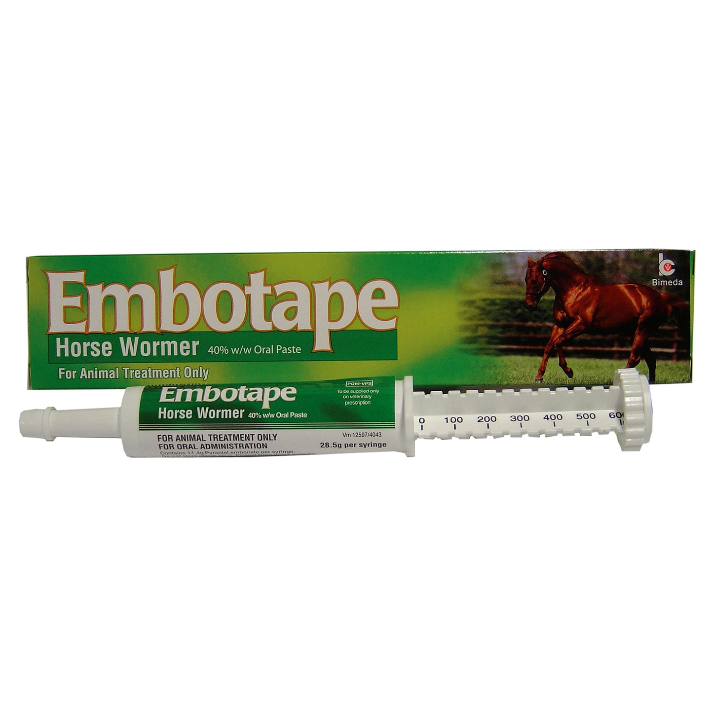 Embotape Oral Horse Wormer Paste 40% w/w