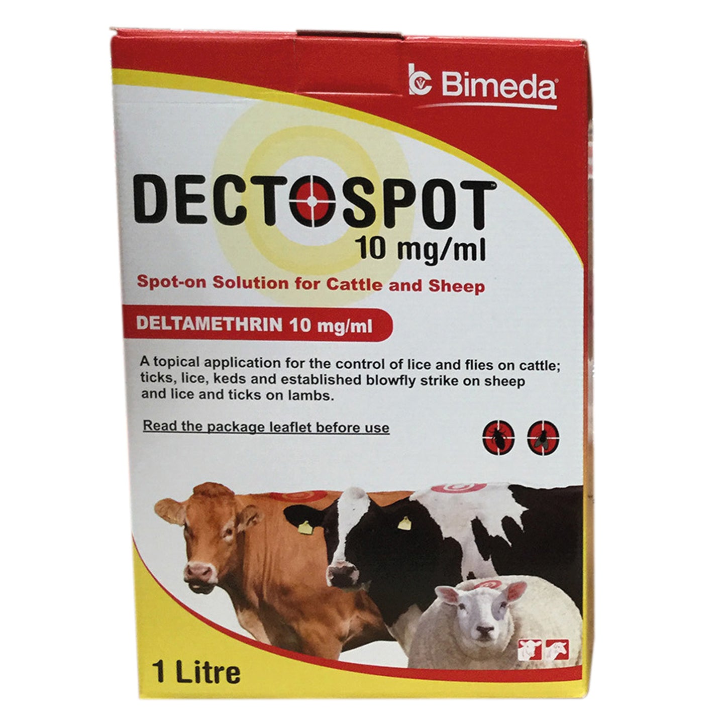 Dectospot 10 mg/ml Spot-on Solution for Cattle & Sheep