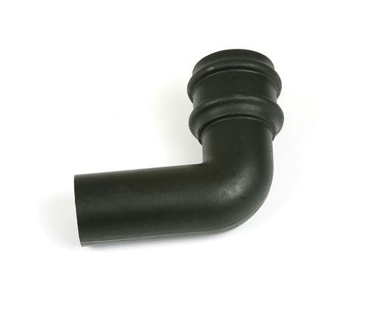 Brett Martin Cascade Cast Iron Style Round 92.5 Downpipe Bend 68mm