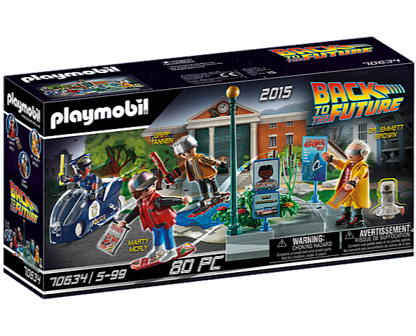 Playmobil Back to the Future Part II Hoverboard Chase