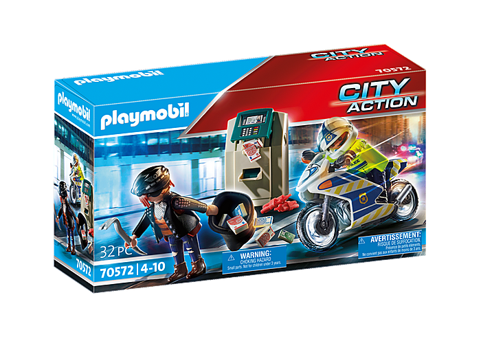 Playmobil City Action Police Bank Robber Chase