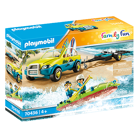 Playmobil Beach Car with Canoe
