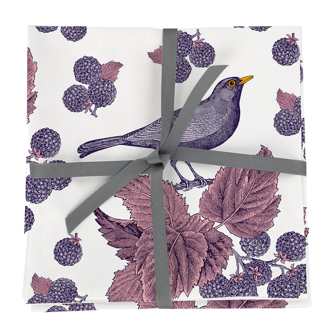 Thornback & Peel Blackbird & Bramble Napkins