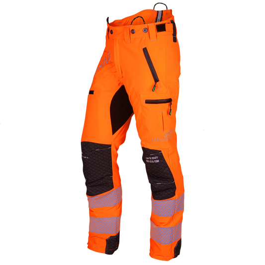 Arbortec Breatheflex Pro ATHV4060 Hi-Vis Chainsaw Trousers Type A Class 1 Tall