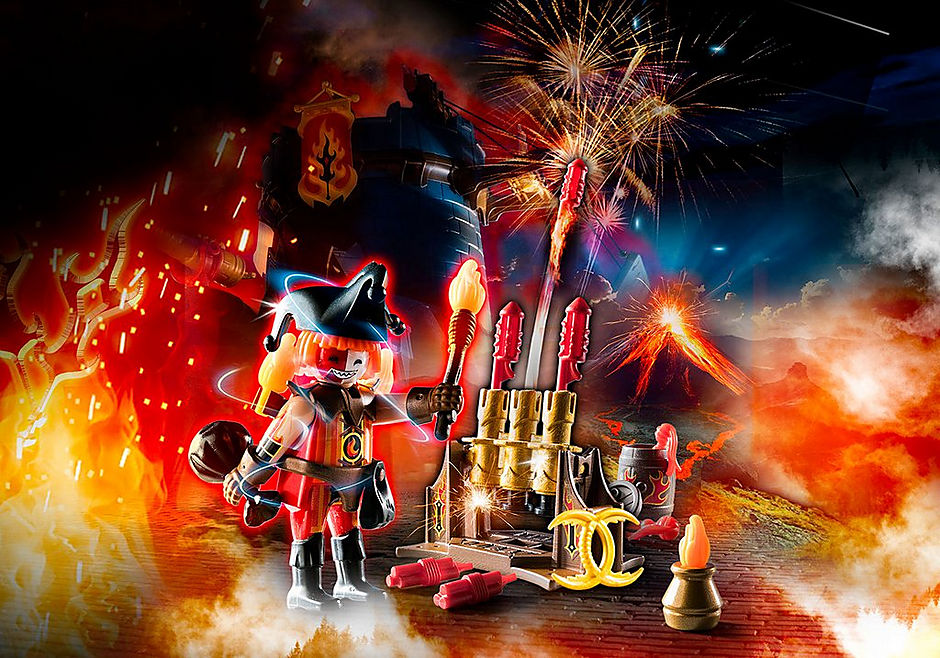 Playmobil Novelmore Burham Raiders Fire Master