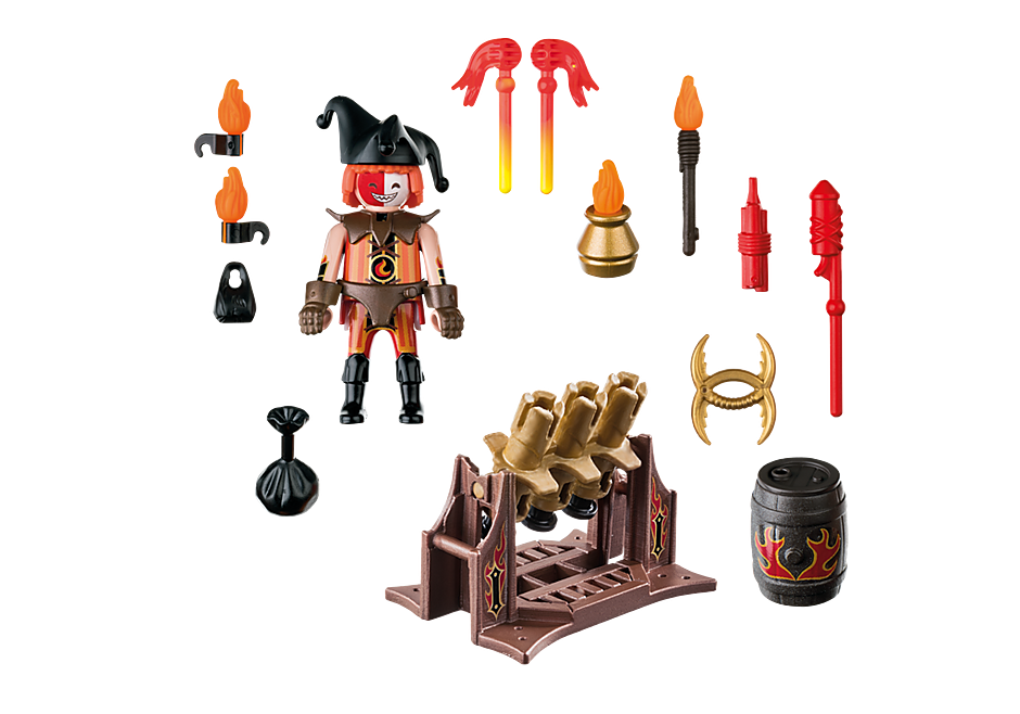 Playmobil Novelmore Burham Raiders Fire Master