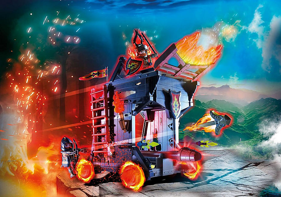Playmobil Novelmore Burnham Raiders Fire Ram