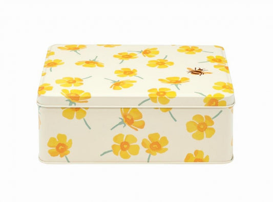 Emma Bridgewater Buttercup Deep Rectangular Tin