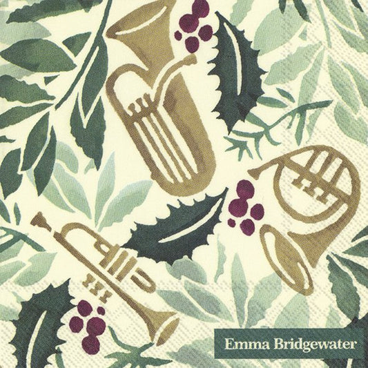 Emma Bridgewater Cocktail Napkins Bring In The Green