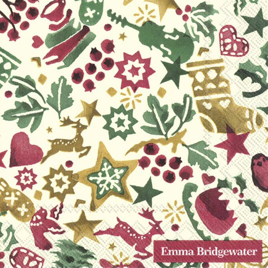 Emma Bridgewater Christmas Celebration Cocktail Napkins