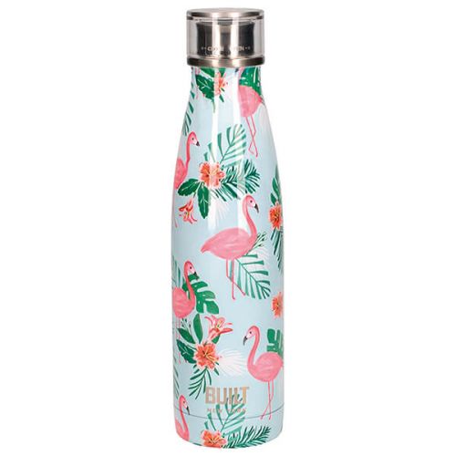 BUILT Double Walled Stainless Steel Water Bottle 500ml