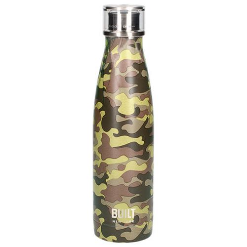 BUILT Double Walled Stainless Steel Water Bottle 500ml