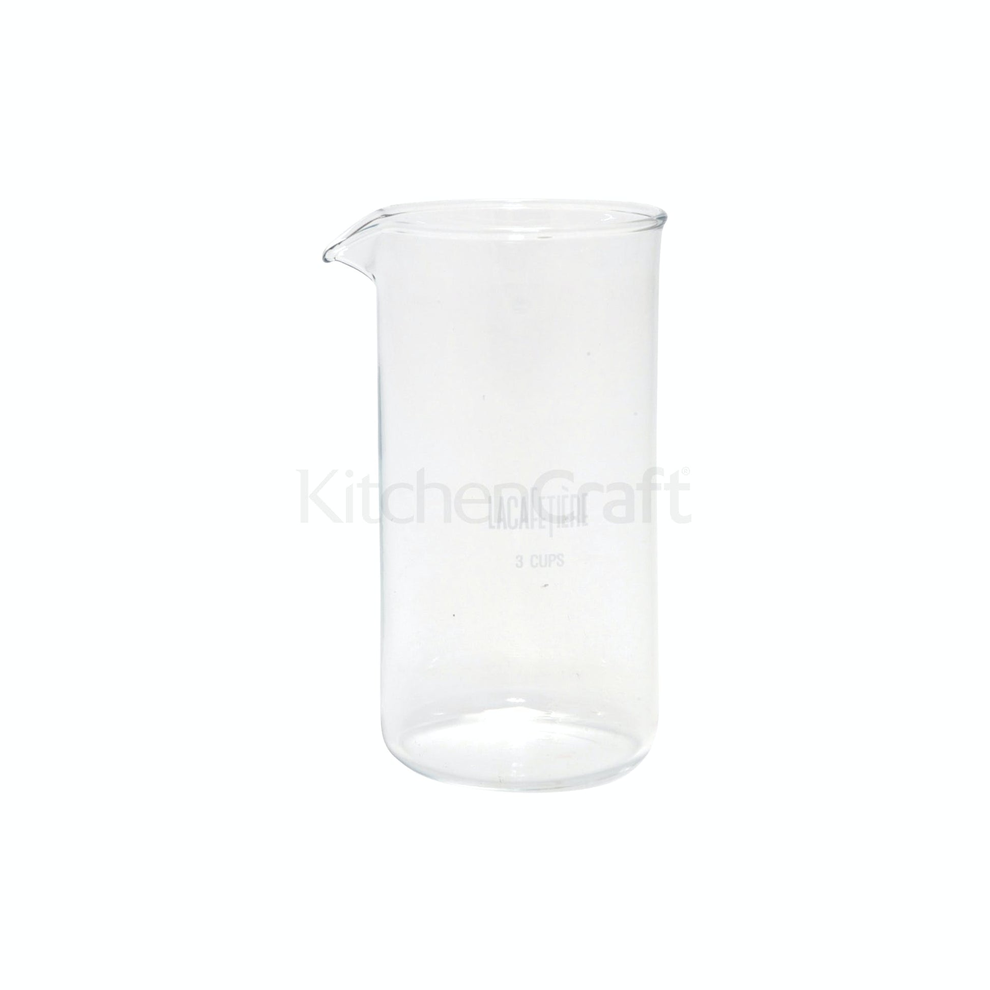 La Cafetiere 3 Cup Cafetiere Replacement Glass Beaker