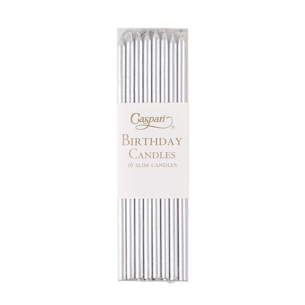 Caspari Slim Birthday Candles 16-Pack