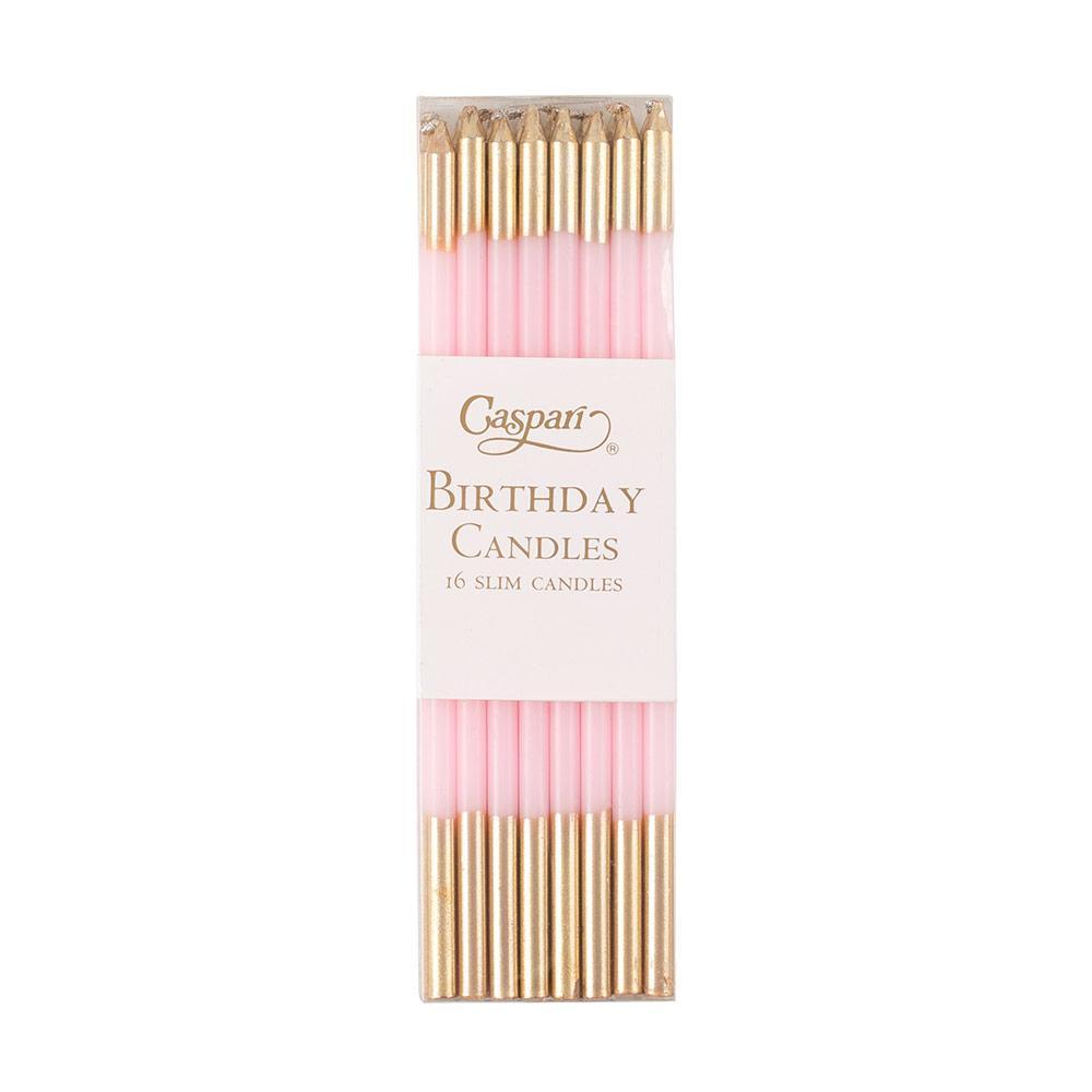 Caspari Slim Birthday Candles 16-Pack