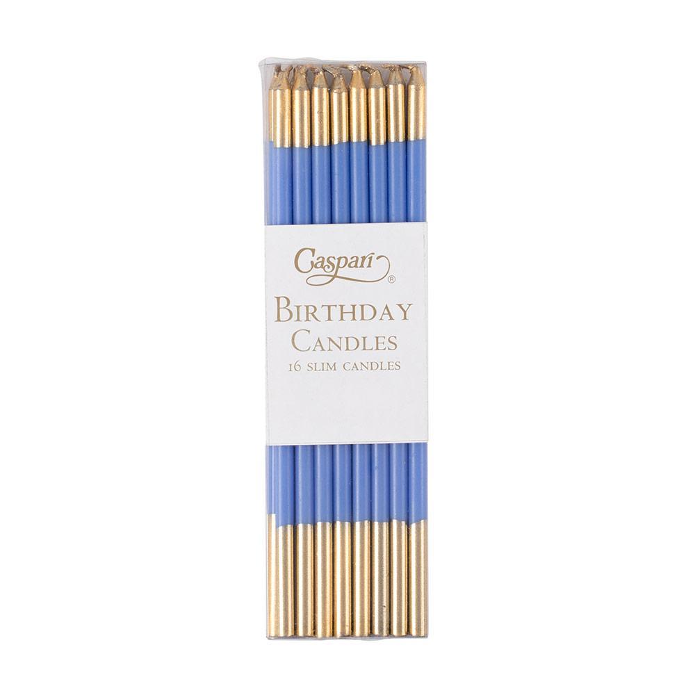 Caspari Slim Birthday Candles 16-Pack