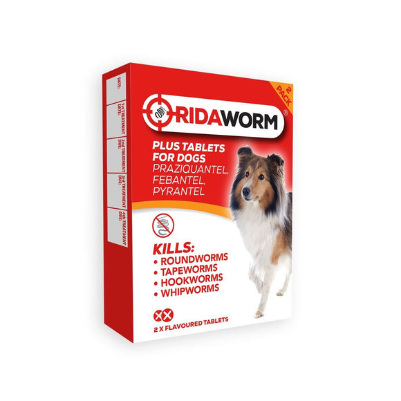 Chanelle RidaWorm Dog Tablets 2-Pack