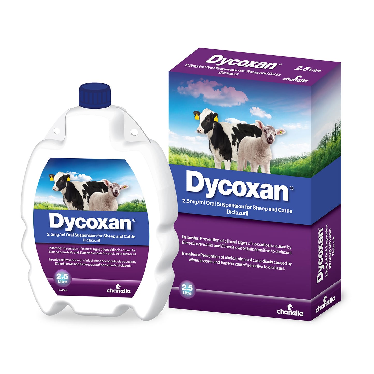 Dycoxan 2.5 mg/ml Oral Suspension for Sheep & Cattle