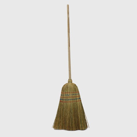 Hillbrush Medium 279mm Corn Broom with Handle