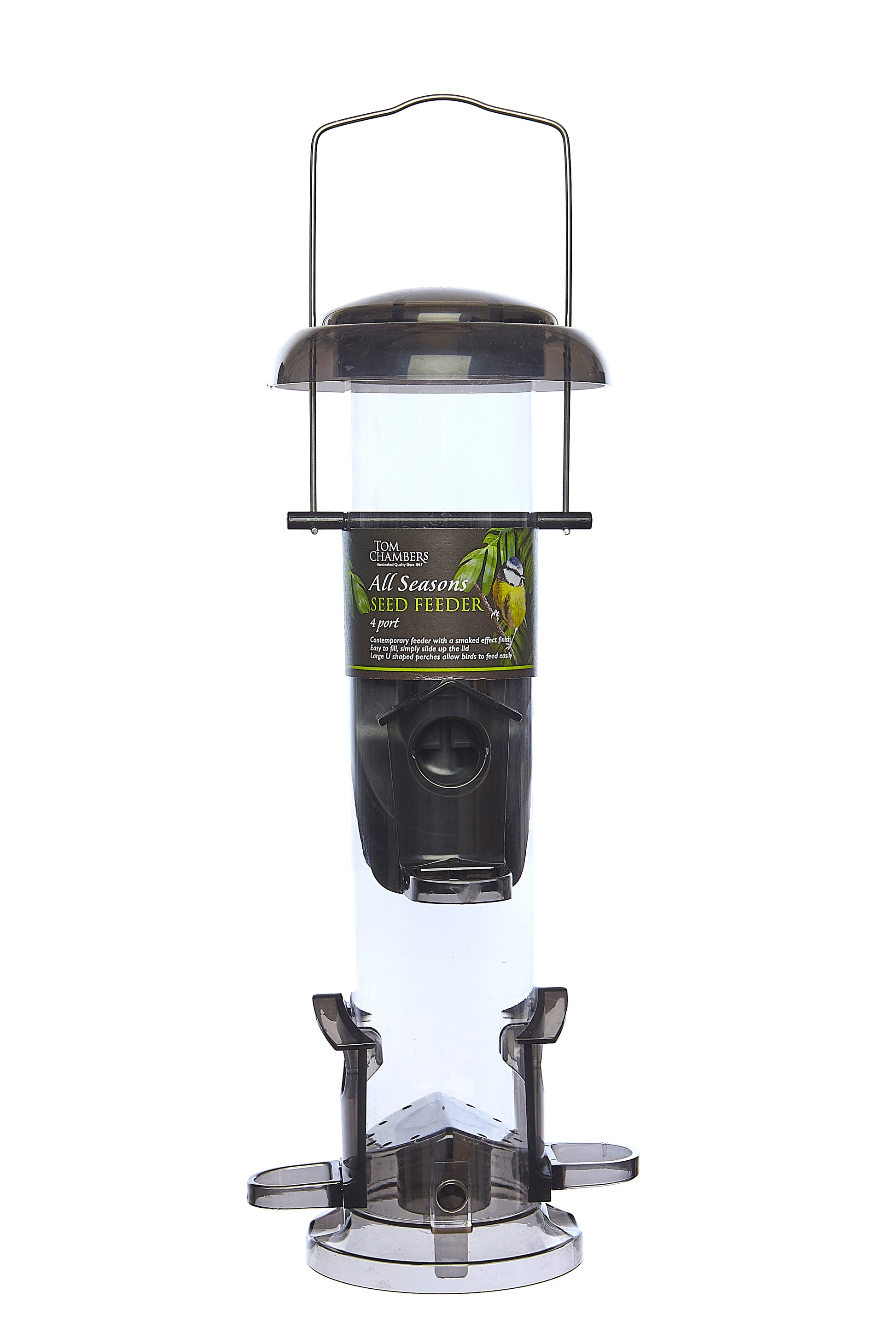 Tom Chambers All Seasons 4-Port Seed Feeder