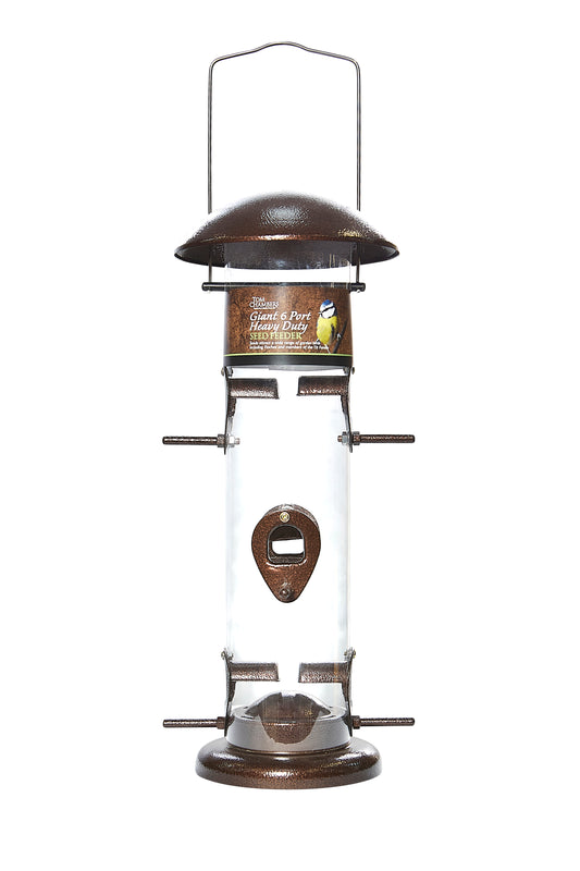 Tom Chambers Giant Heavy Duty Seed Feeder 6 Port