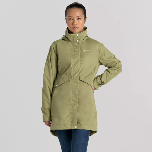 Craghoppers Larissa Waterproof Jacket - Moss