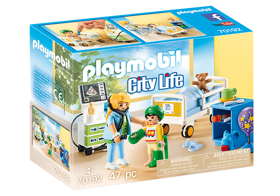 Playmobil City Life Children's Hospital Room