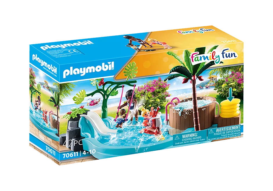 Playmobil Aqua Park Children's Pool Slide 70611